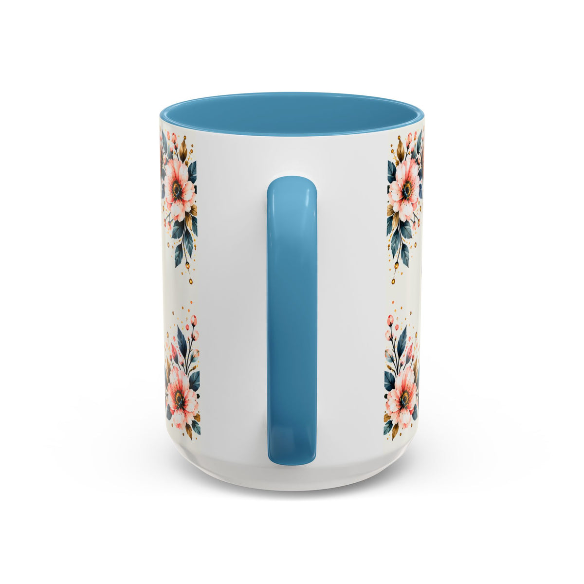 Apparently We’re Doing This Shit Again 15 oz Floral Accent Mug