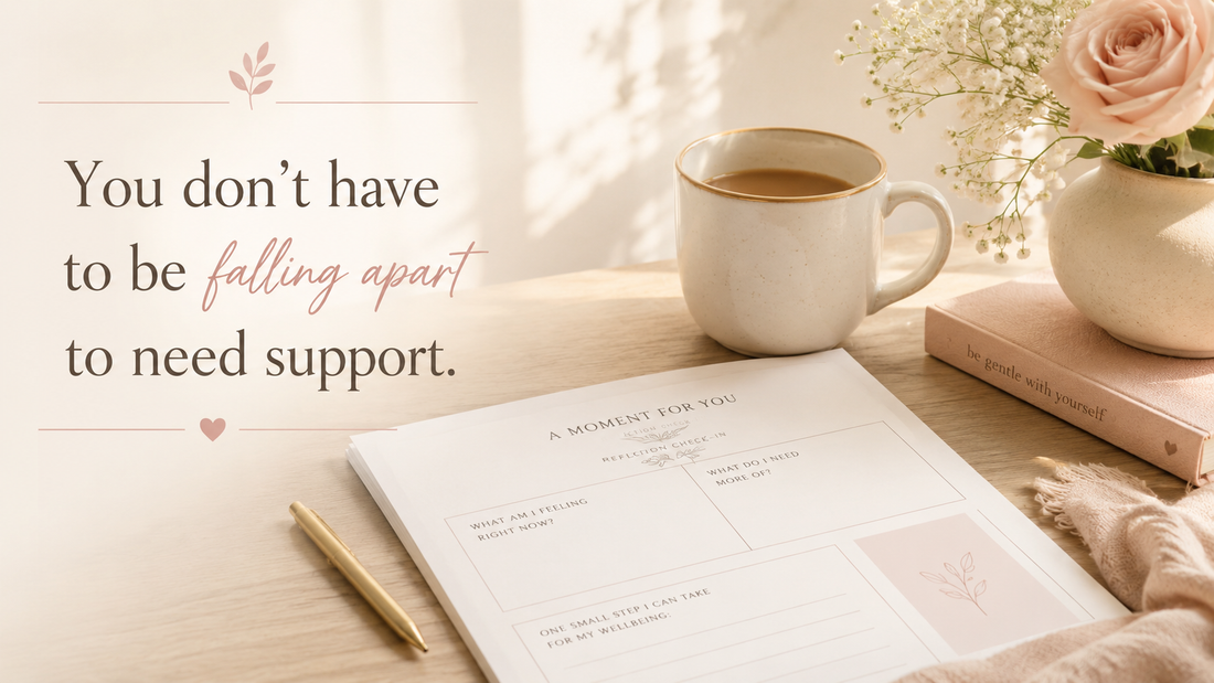 You Don’t Have to Be Falling Apart to Need Support