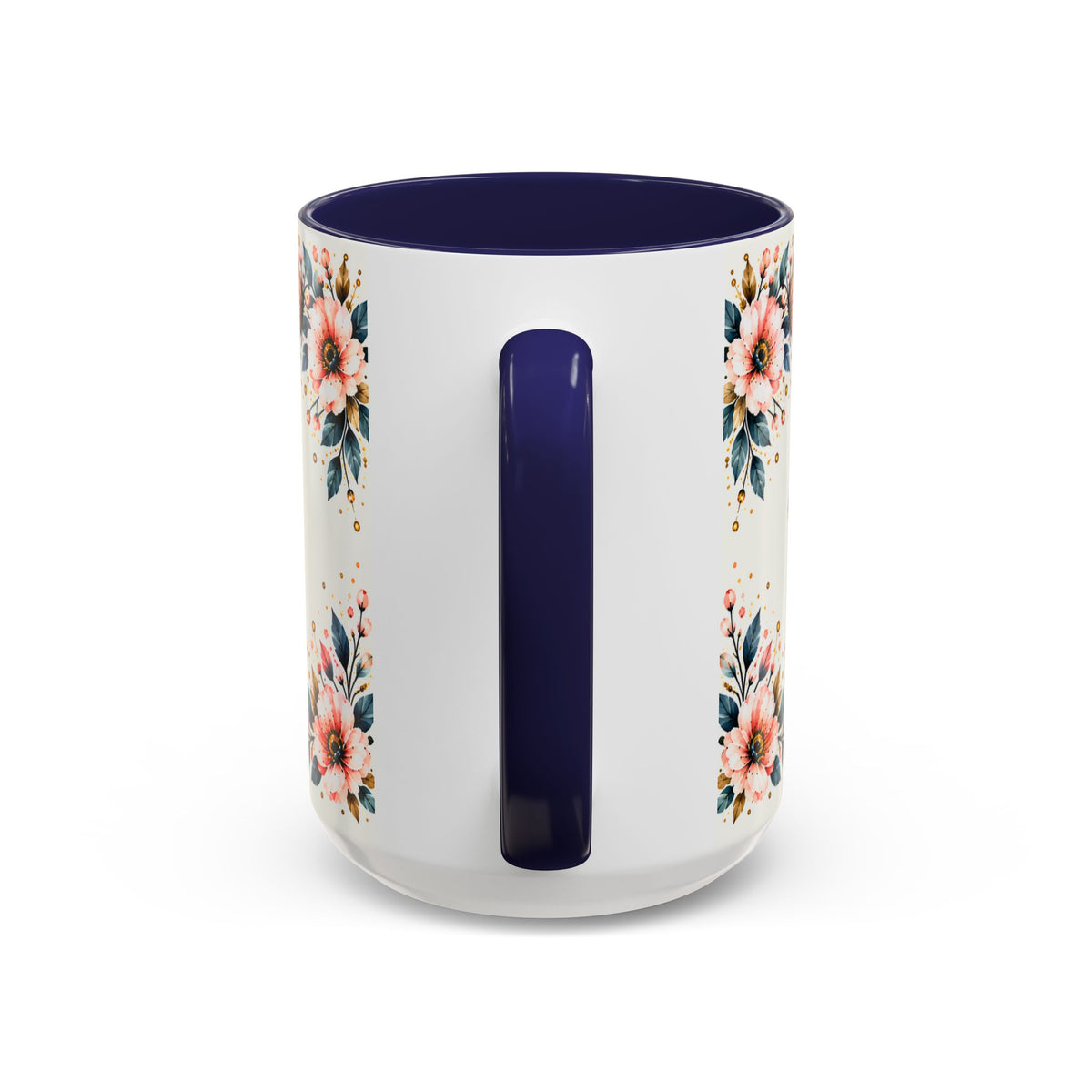 Apparently We’re Doing This Shit Again 15 oz Floral Accent Mug