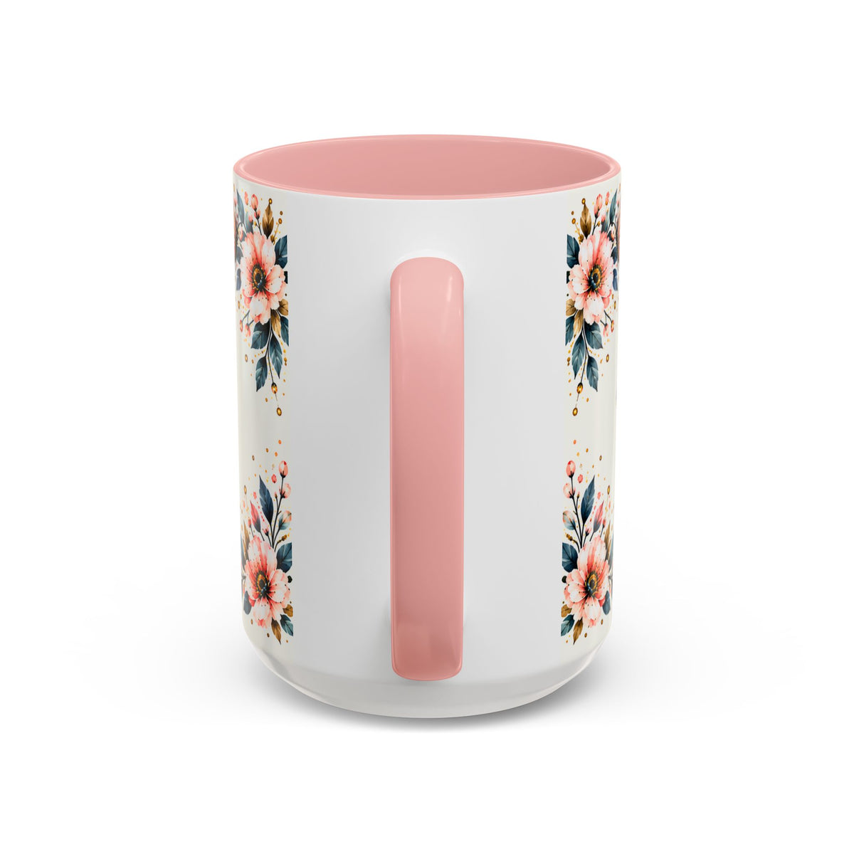 Apparently We’re Doing This Shit Again 15 oz Floral Accent Mug