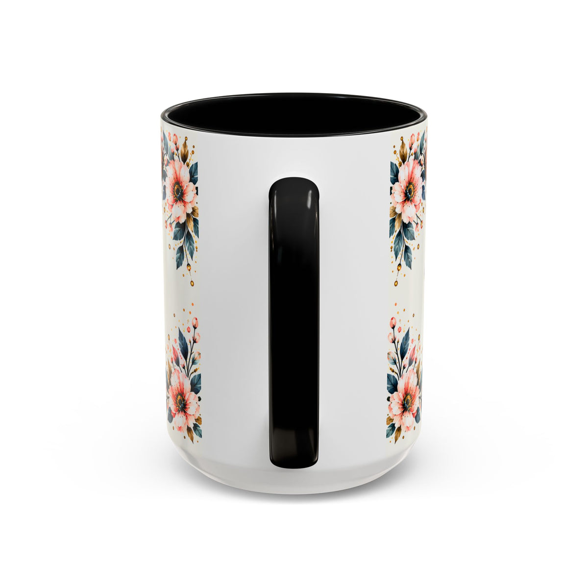 Apparently We’re Doing This Shit Again 15 oz Floral Accent Mug