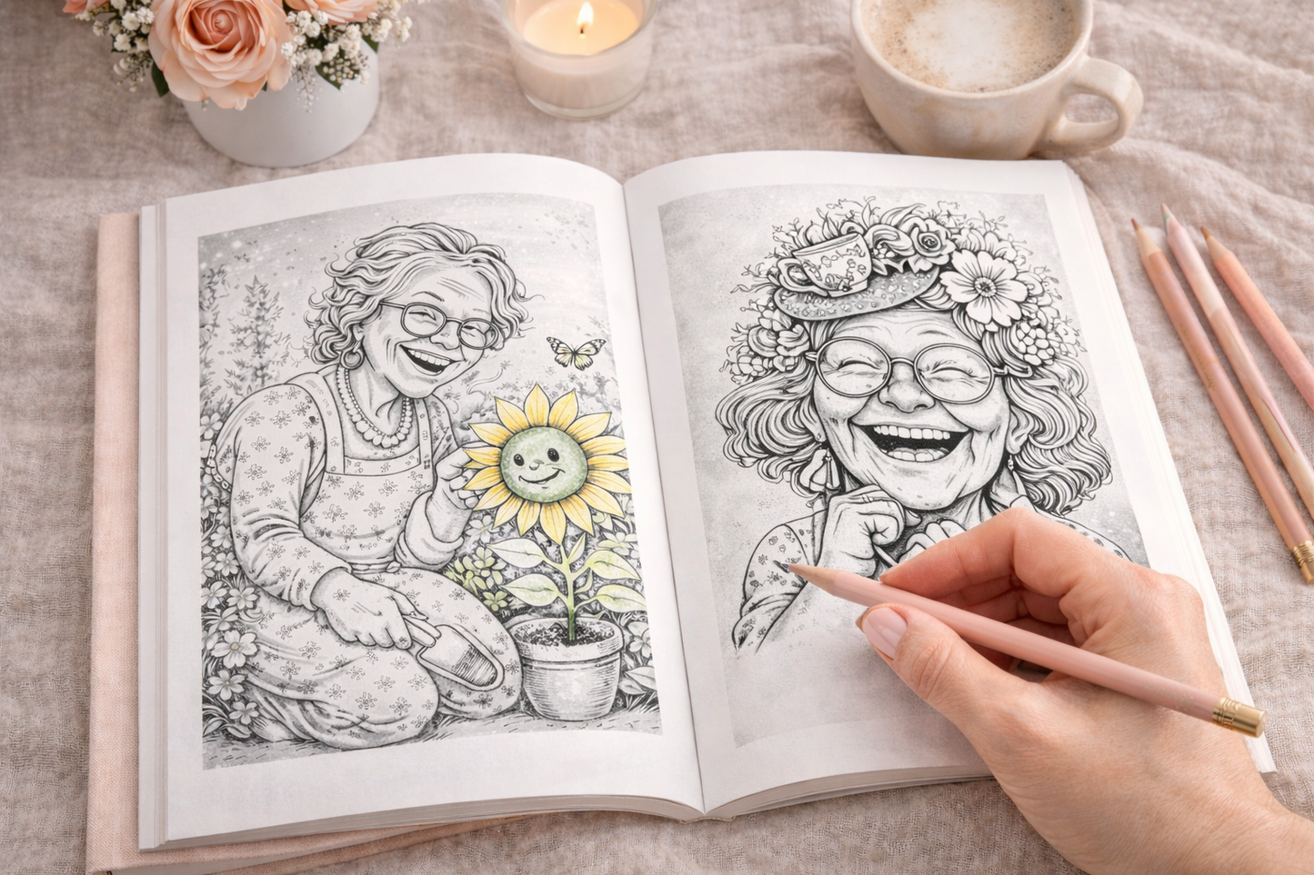 Unstoppable Her: A Printable Coloring Book for Women Rising Through Hard Seasons